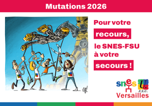 [INTRA 2026] Les résultats sont disponibles. Pour les recours, le SNES-FSU&nbsp;(…)
